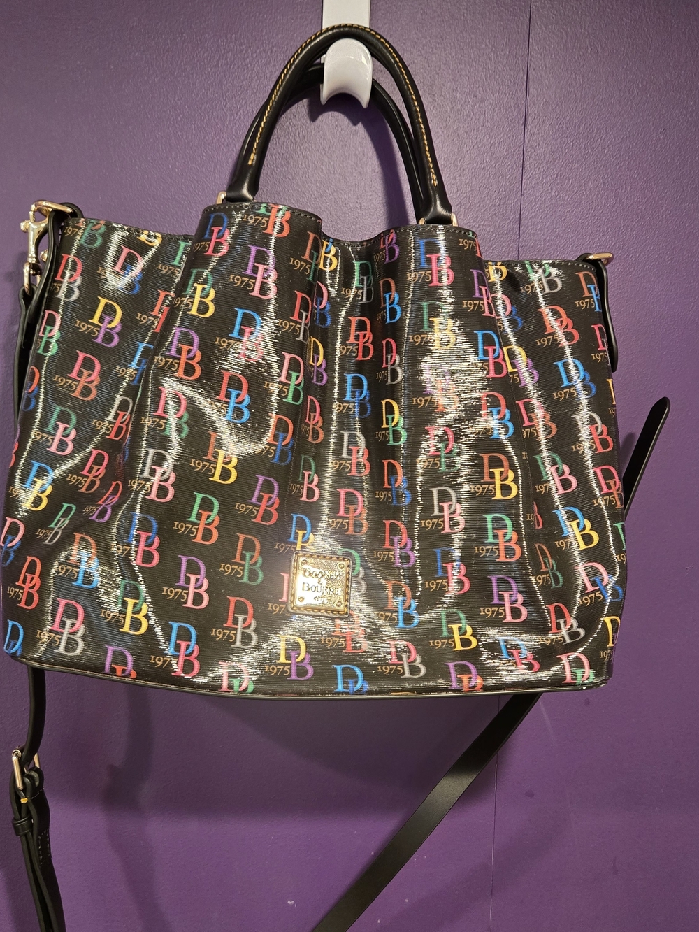 Dooney & Bourke Db75 Multi Brenna Satchel